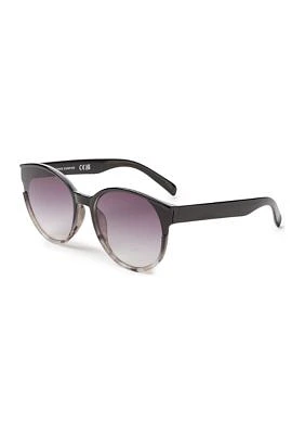 Plastic Round Frame Sunglasses