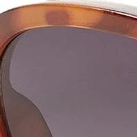 Plastic Slim Cat Eye Sunglasses