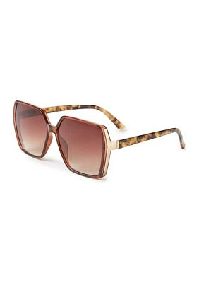 Glam Square Lens Sunglasses