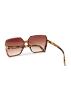 Glam Square Lens Sunglasses