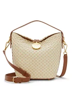 The Ezrah Straw Crossbody Bag