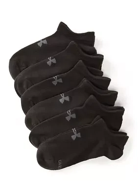 Unisex UA Essential 6-Pack No-Show Socks