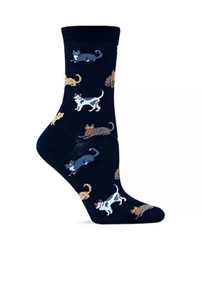 Classic Cats Trouser Socks