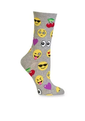 Emoji Crew Socks - Single Pair