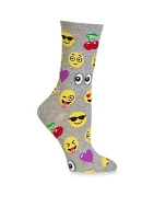 Emoji Crew Socks - Single Pair