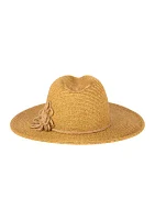 Ultrabraid Fedora with Hemp Trim