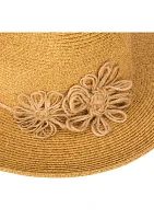 Ultrabraid Fedora with Hemp Trim