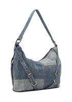 Elia Denim Hobo Bag