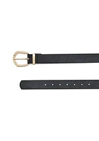 Twisted Buckle Belt