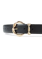 2 for 1 Rounded Square Buckle Belt