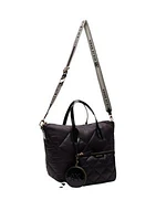 Satchel with Detachable Crossbody Strap