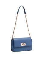 Mini Flap Crossbody with Chain Strap