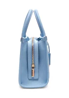 Saffiano Mini Tote with Webbing Strap