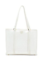 Clear Logo Tote with Crossbody and Pouch