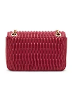 Chain Flap Quilted Shoulder Bag