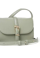 Sculpted Buckle Crossbody
