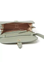 Sculpted Buckle Crossbody