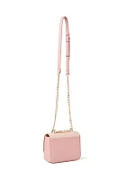 V Day Flap Crossbody with Detachable Strap