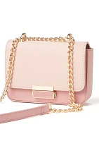 V Day Flap Crossbody with Detachable Strap