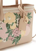 Bonded Mini Tote Bag with Double Satchel Straps