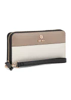 Zip Around Wallet with Wristlet