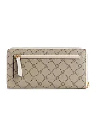 Lockup Sling Zip Around Wallet with Wristlet Strap