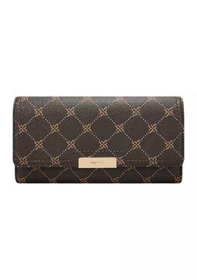 Louis Vuitton Monogram trifold wallet W-hook