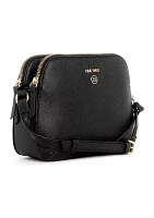 Eliena Double Zip Crossbody