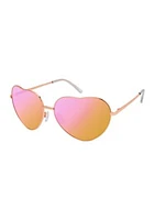 Metal Heart Sunglasses