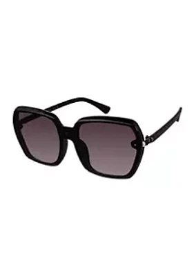 Circus NY by Sam Edelman Plastic Backframe Geometric Sunglasses