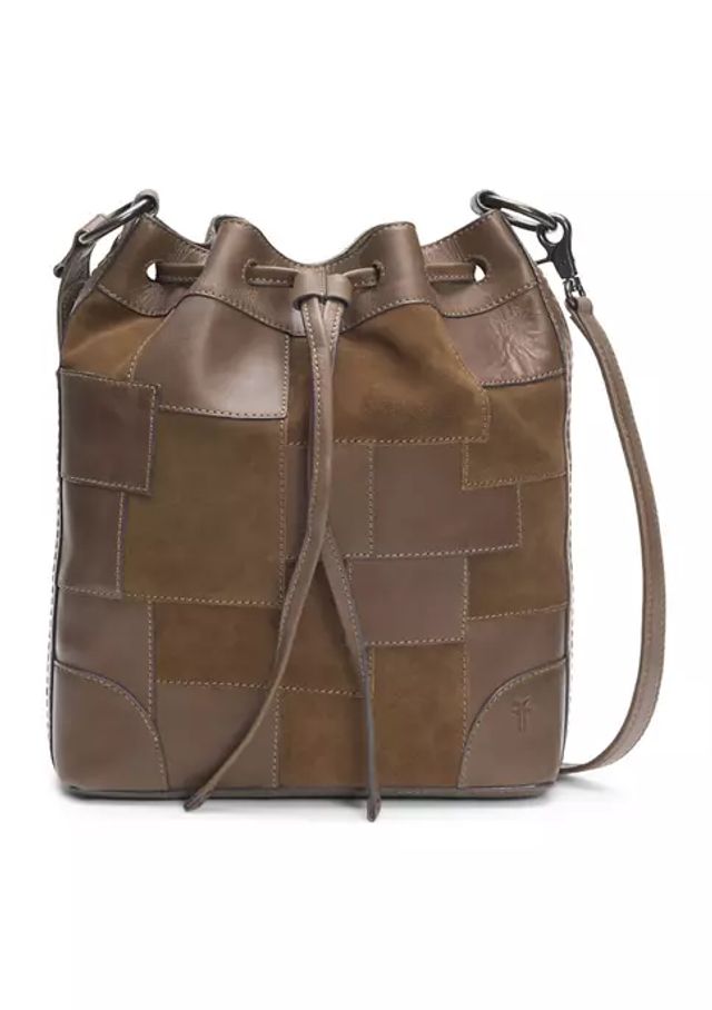 Dooney & Bourke Handbag, Saffiano Drawstring - Amber: Handbags