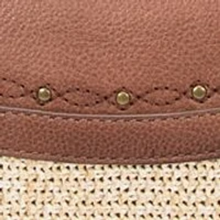 Ava Raffia Convertible Belt Bag