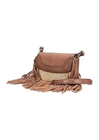 Ava Raffia Convertible Belt Bag