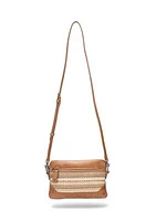 Melissa Straw Crossbody Wristlet