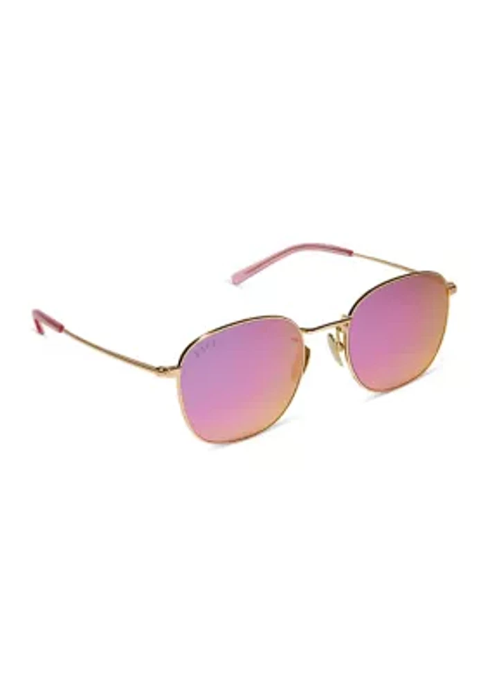 Axel Pink Rush Mirror Sunglasses