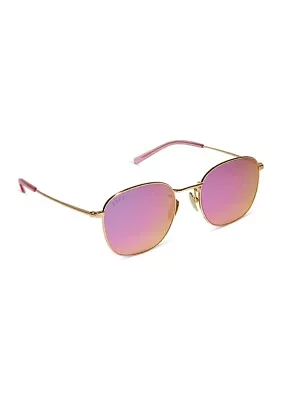 Axel Pink Rush Mirror Sunglasses