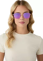 Axel Pink Rush Mirror Sunglasses