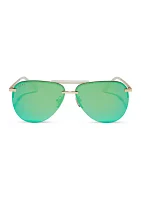 Tahoe Green Mirror Sunglasses