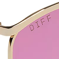 Vittoria Pink Rush Mirror Sunglasses