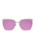 Vittoria Pink Rush Mirror Sunglasses