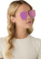 Vittoria Pink Rush Mirror Sunglasses