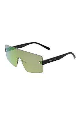 Rimless Shield Sunglasses 