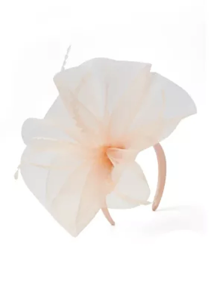 Crinoline Feather Fascinator Headband