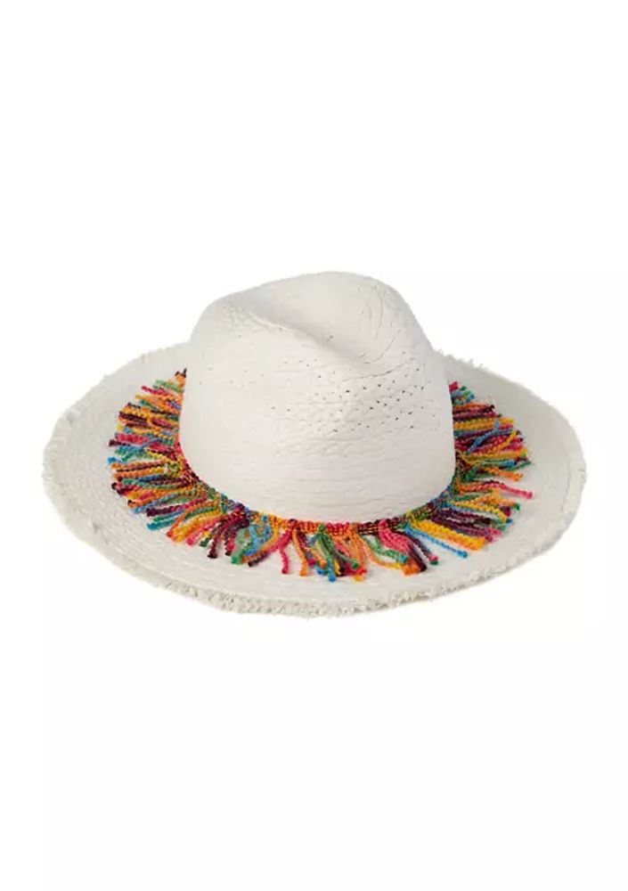 Belk Multi Fringe Panama Hat | The Summit