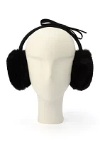 Shoelace Bow Earmuffs 