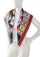 Playing Cards Silk Square Scarf