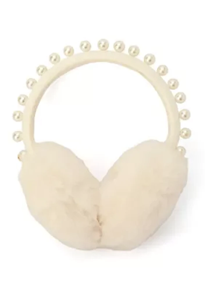 Pearl Embellished Earmuffs