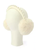 Pearl Embellished Earmuffs