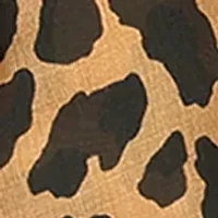 Regal Leopard Oblong Scarf