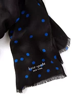 Scatter Dot Oblong Scarf